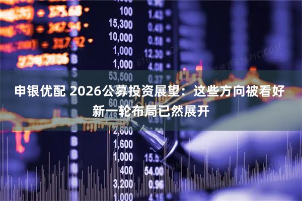 申银优配 2026公募投资展望：这些方向被看好 新一轮布局已然展开